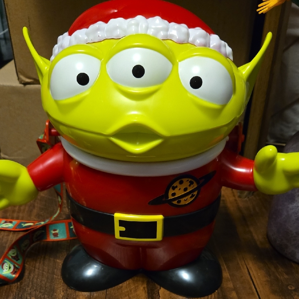 Toy Story Alien Santa Popcorn Bucket